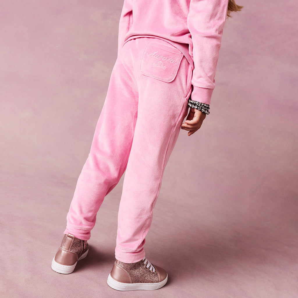 Disney Sleeping Beauty Aurora Velour Joggers