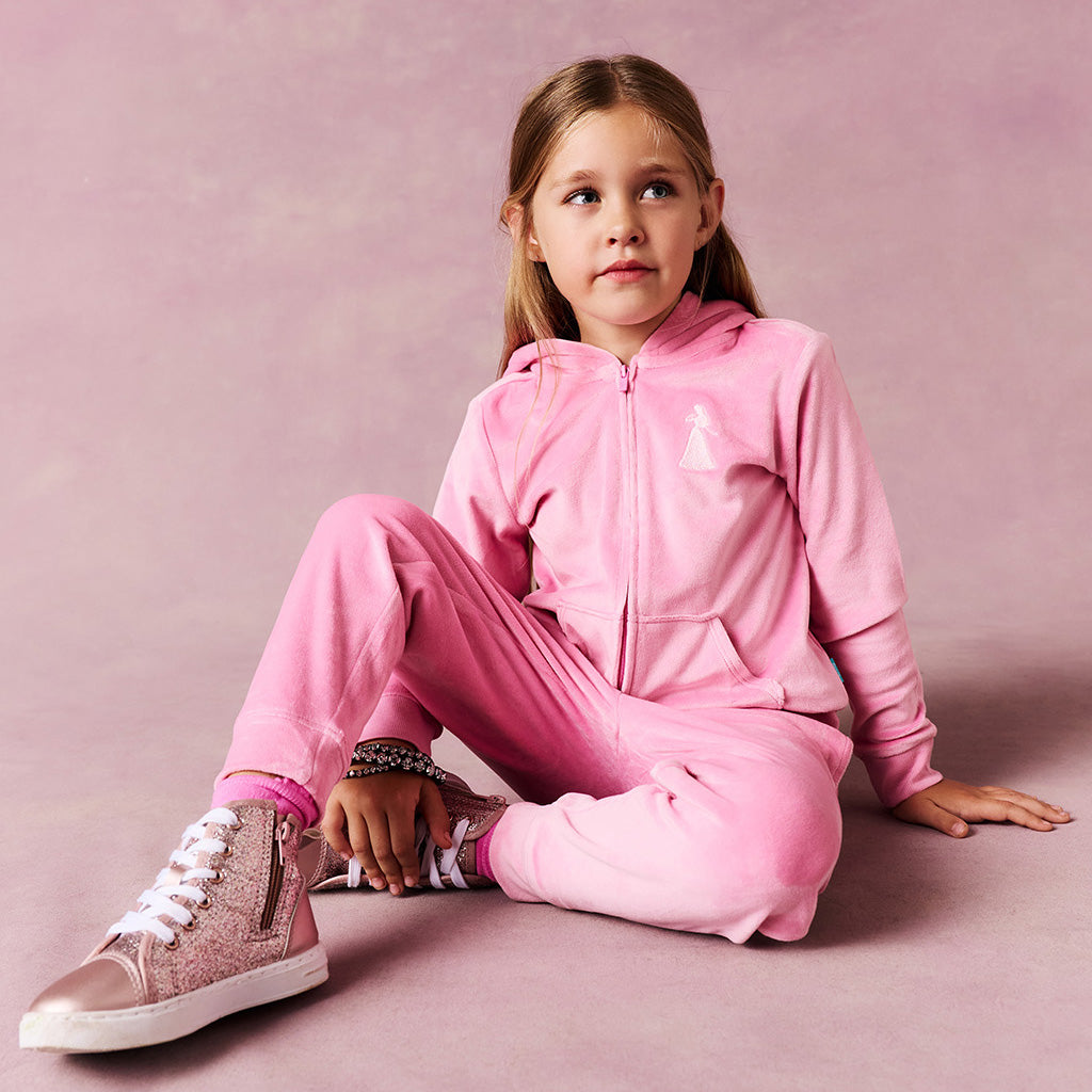 Disney Sleeping Beauty Aurora Velour Joggers