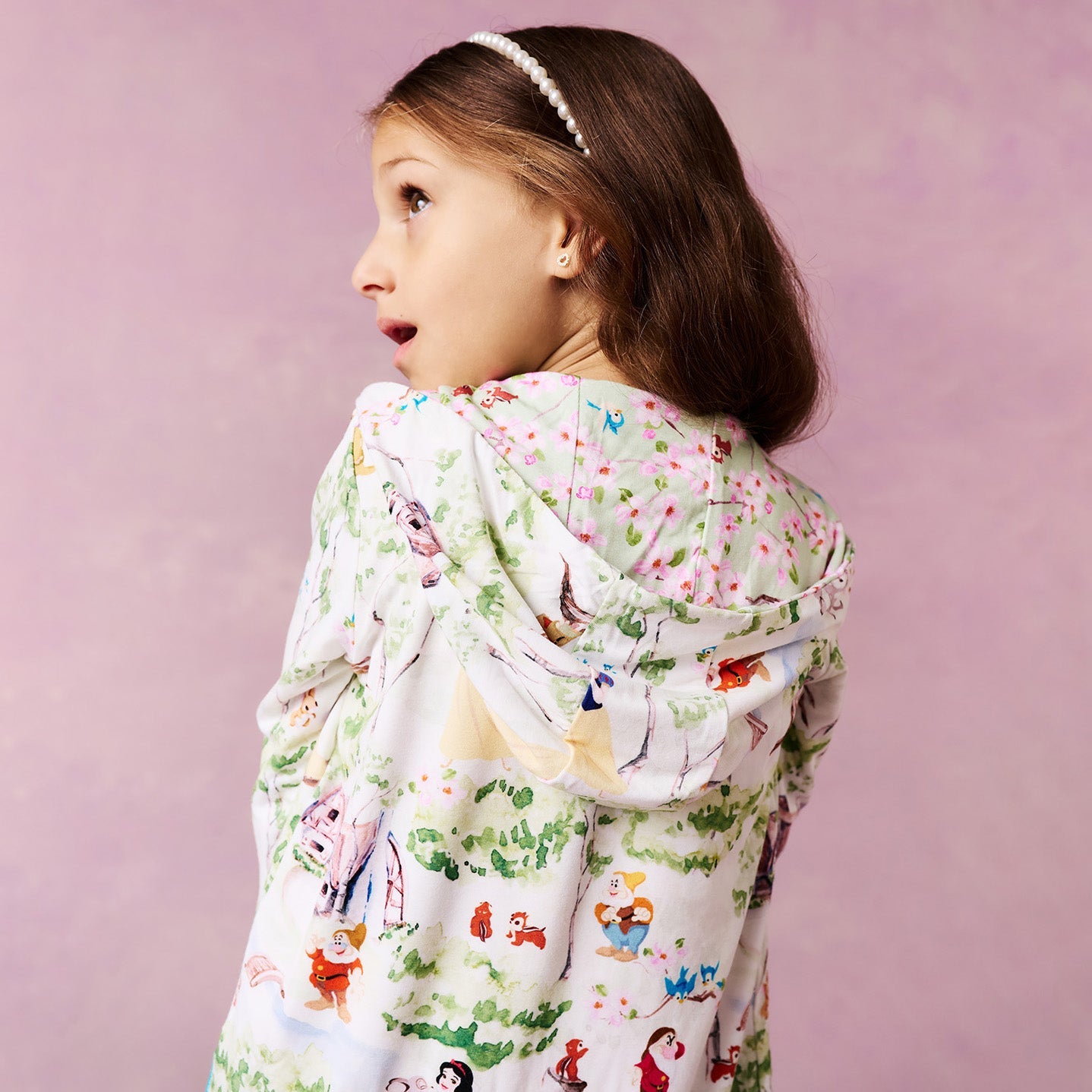 Disney Princess Snow White & Snow White Blossoms Reversible Jacket