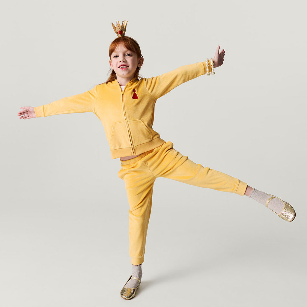 Disney Belle Velour Zip Hoodie