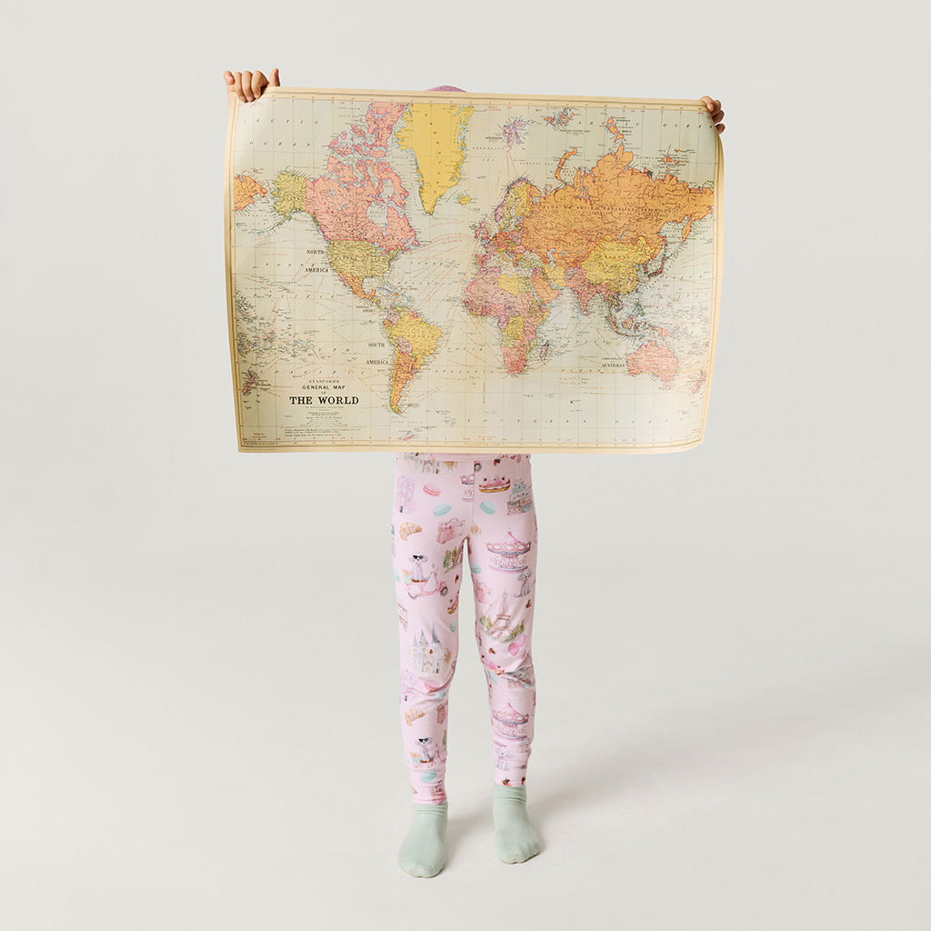 Posh Paris Classic Pajama Set