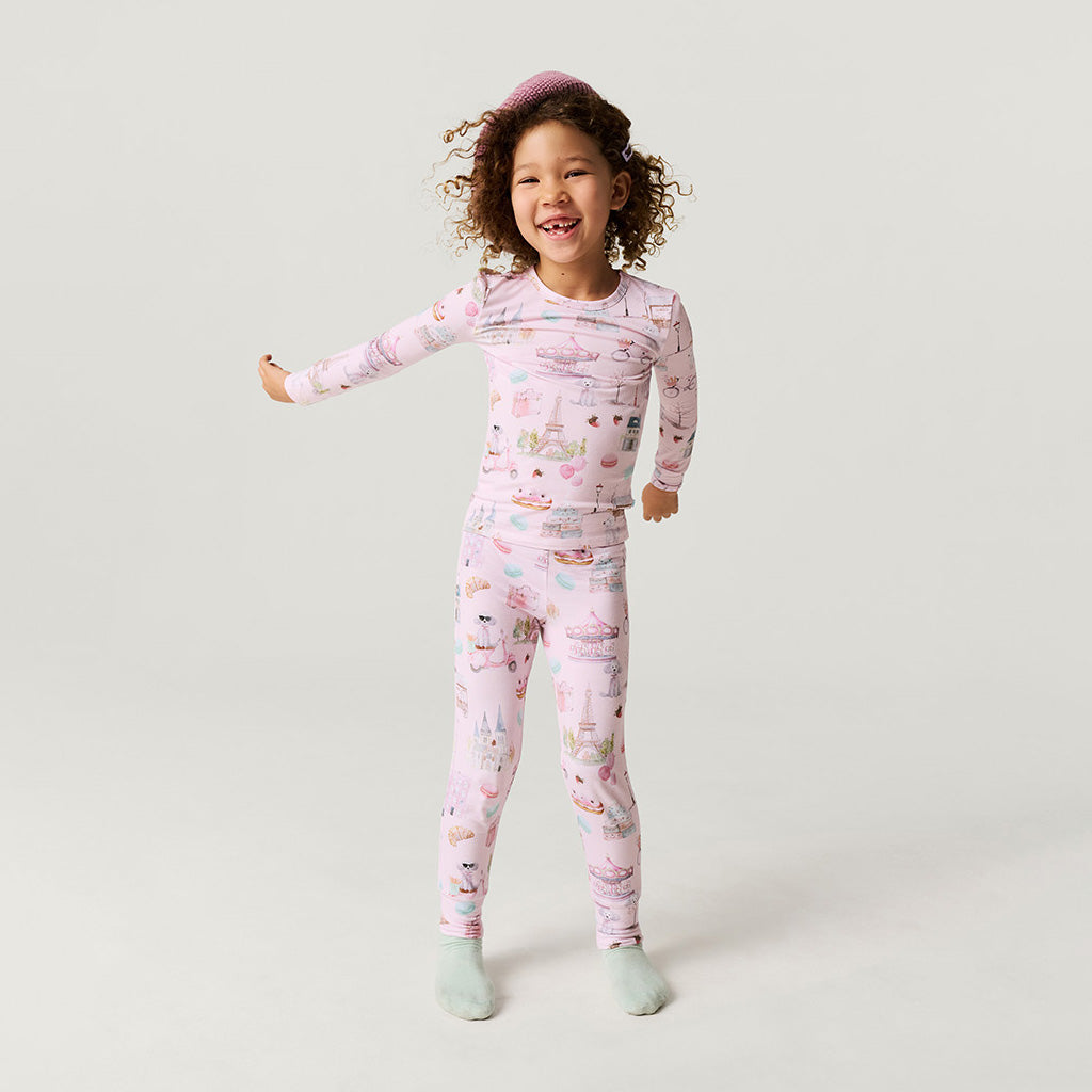 Posh Paris Classic Pajama Set