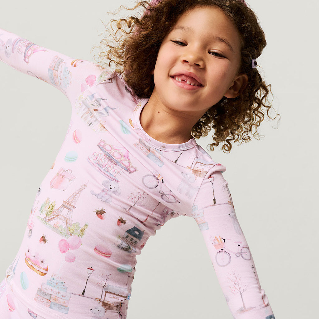 Posh Paris Classic Pajama Set