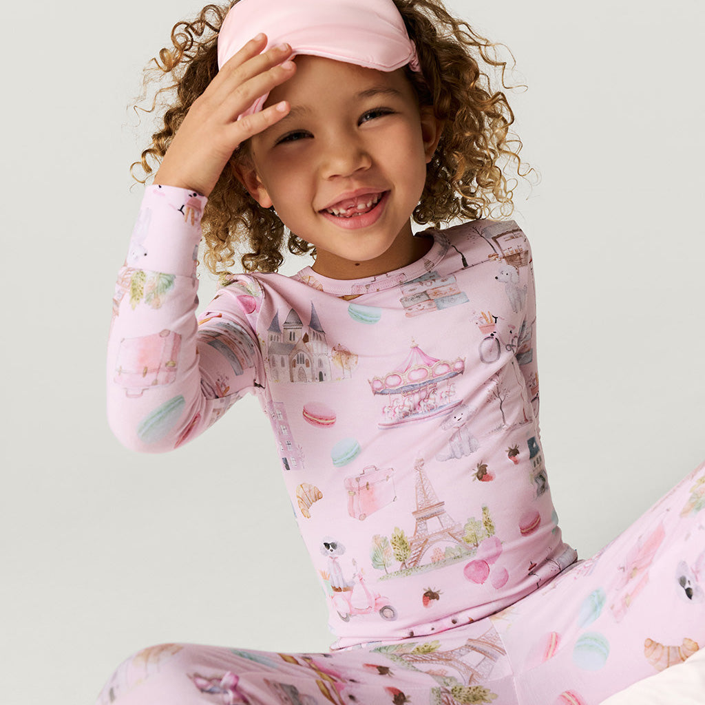 Posh Paris Classic Pajama Set