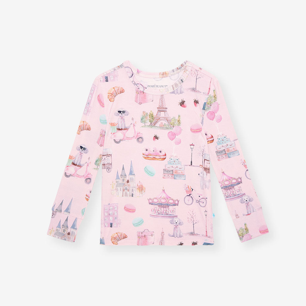 Posh Paris Classic Pajama Set