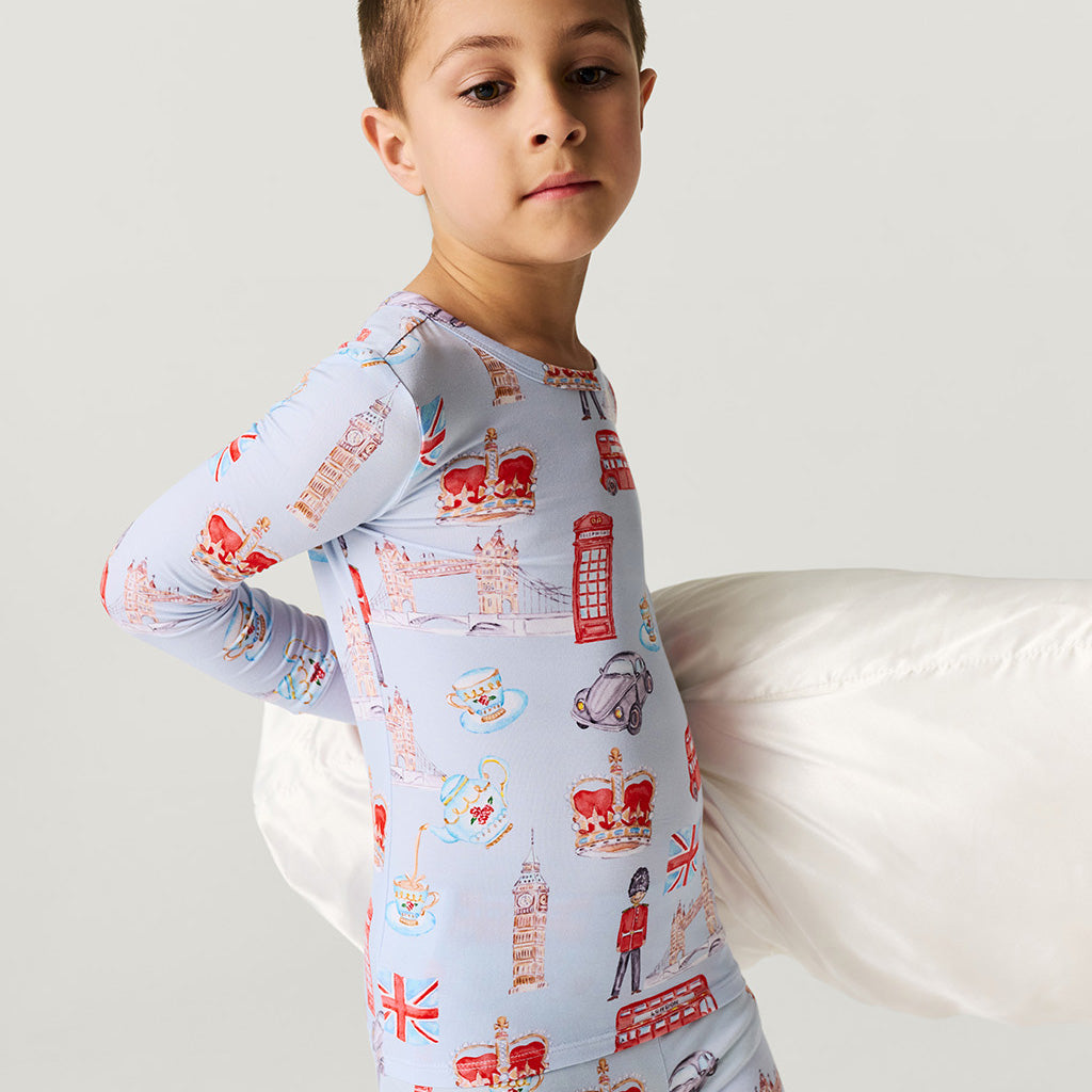 Posh London Classic Pajama Set