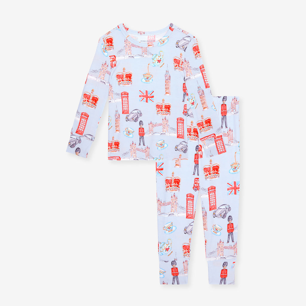 Posh London Classic Pajama Set