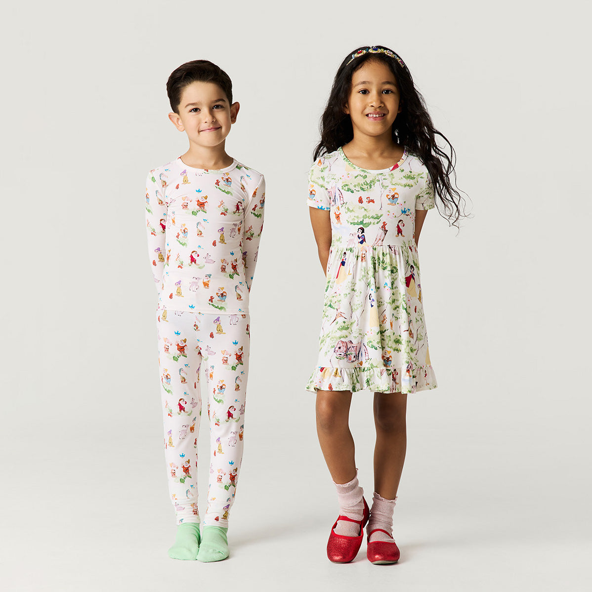 Disney Snow White Friends Classic Pajama Set