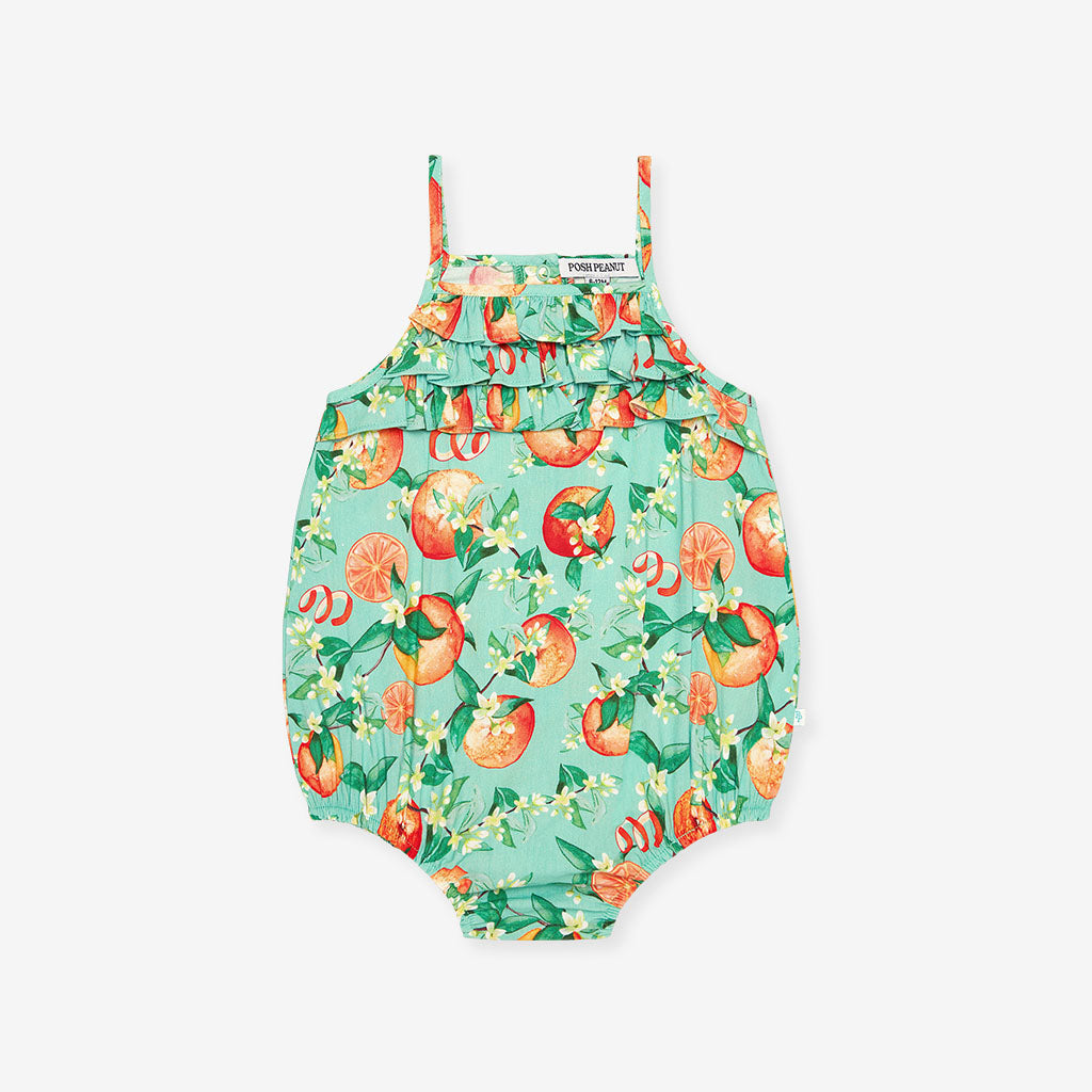 Arancia Bamboo Challis Bubble Romper