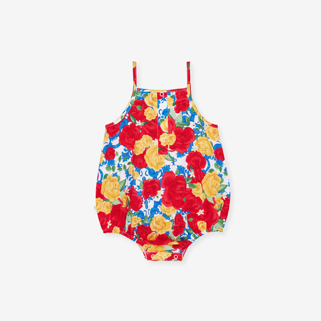 Valentina Bamboo Challis Bubble Romper