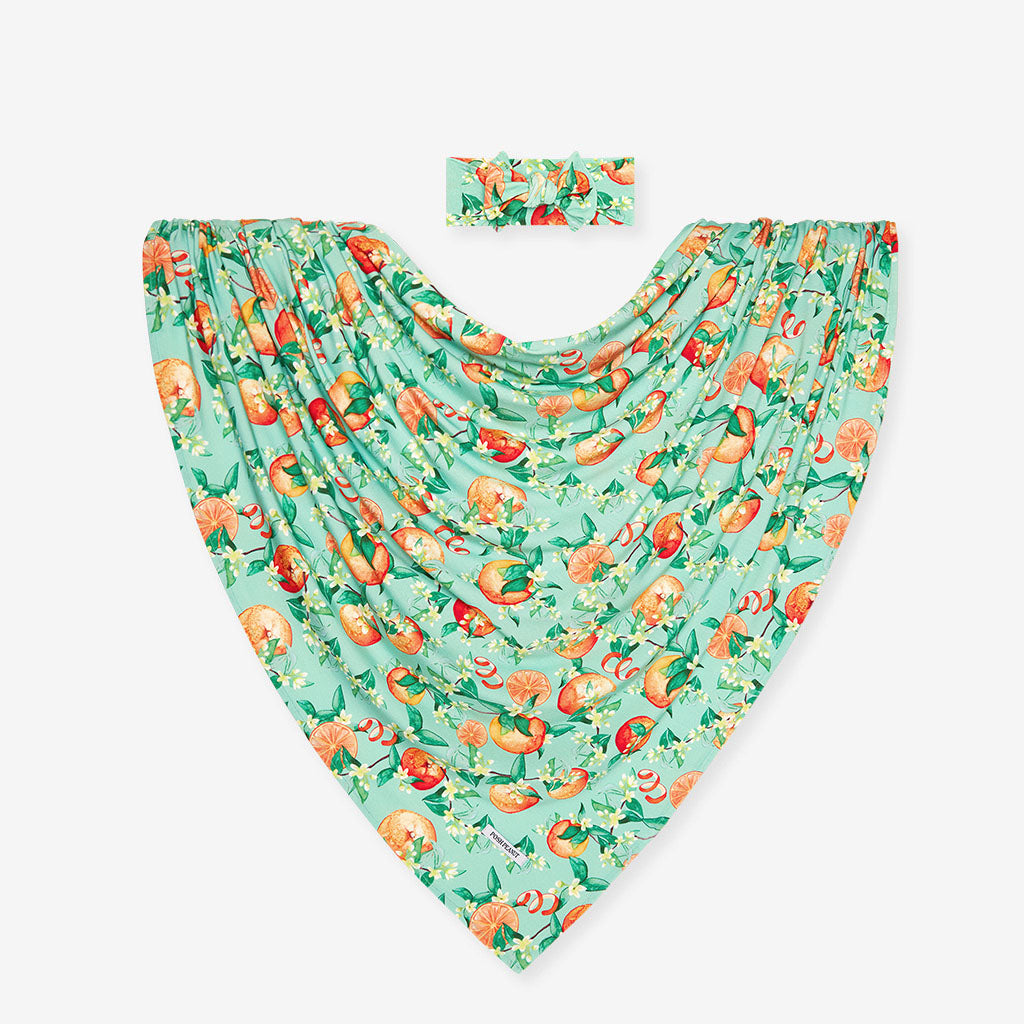 Arancia Swaddle Headband Set