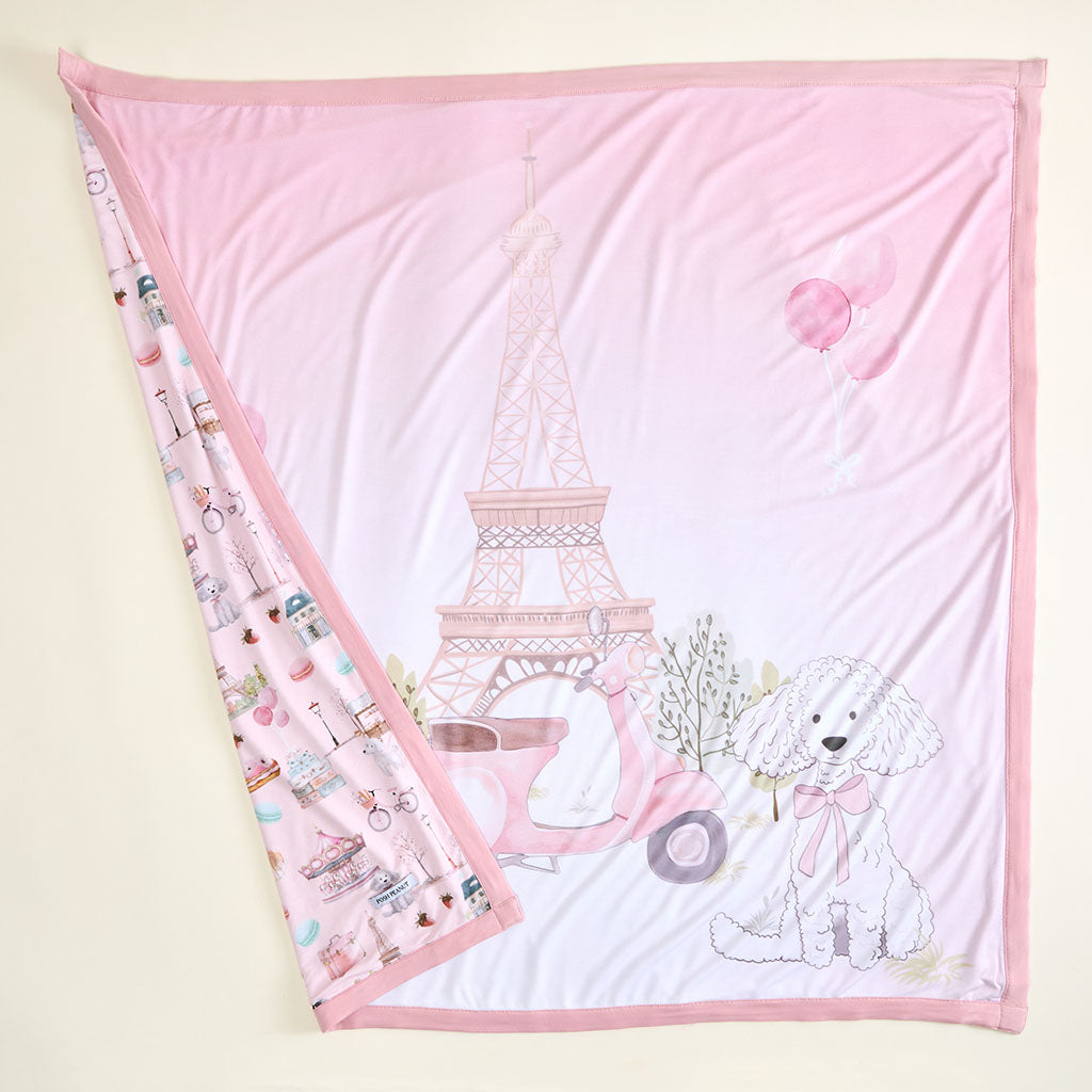 Posh Paris & Paris Travel Luxette Patoo? Blanket