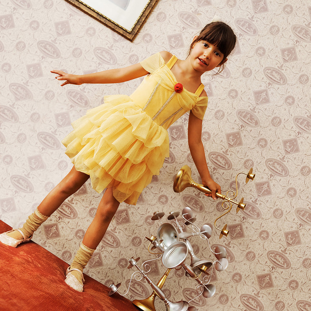 Disney Belle Velour Dress