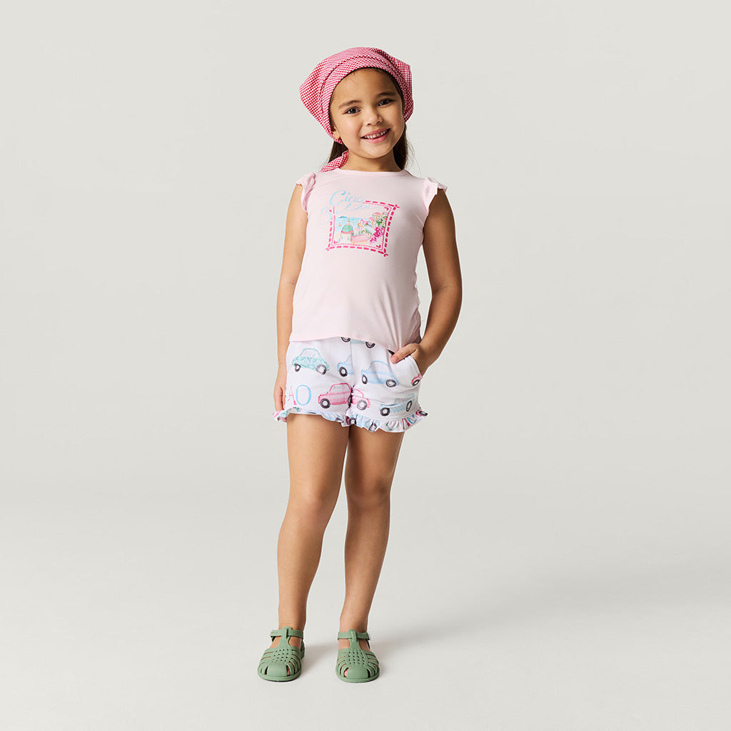 Ciao Bella Ruffled Tee