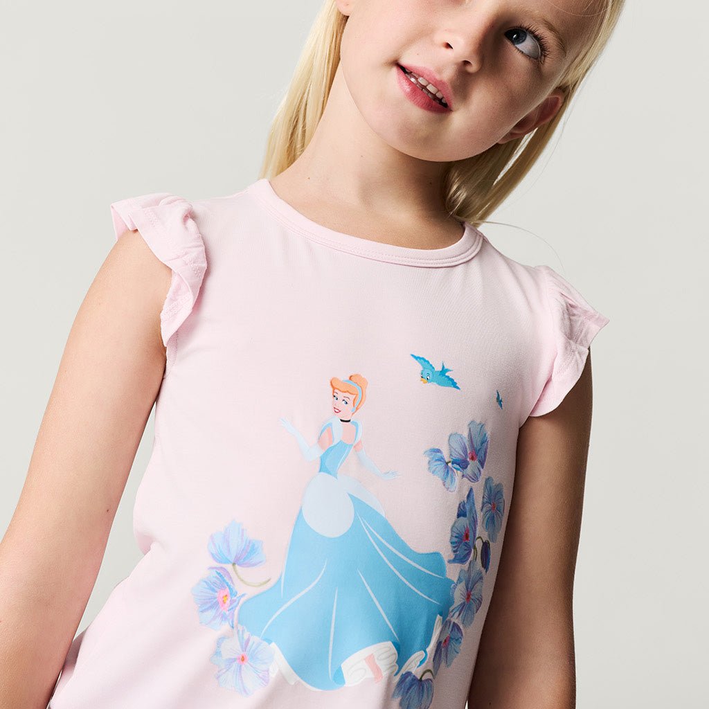 Disney Cinderella Ruffled Graphic Tee