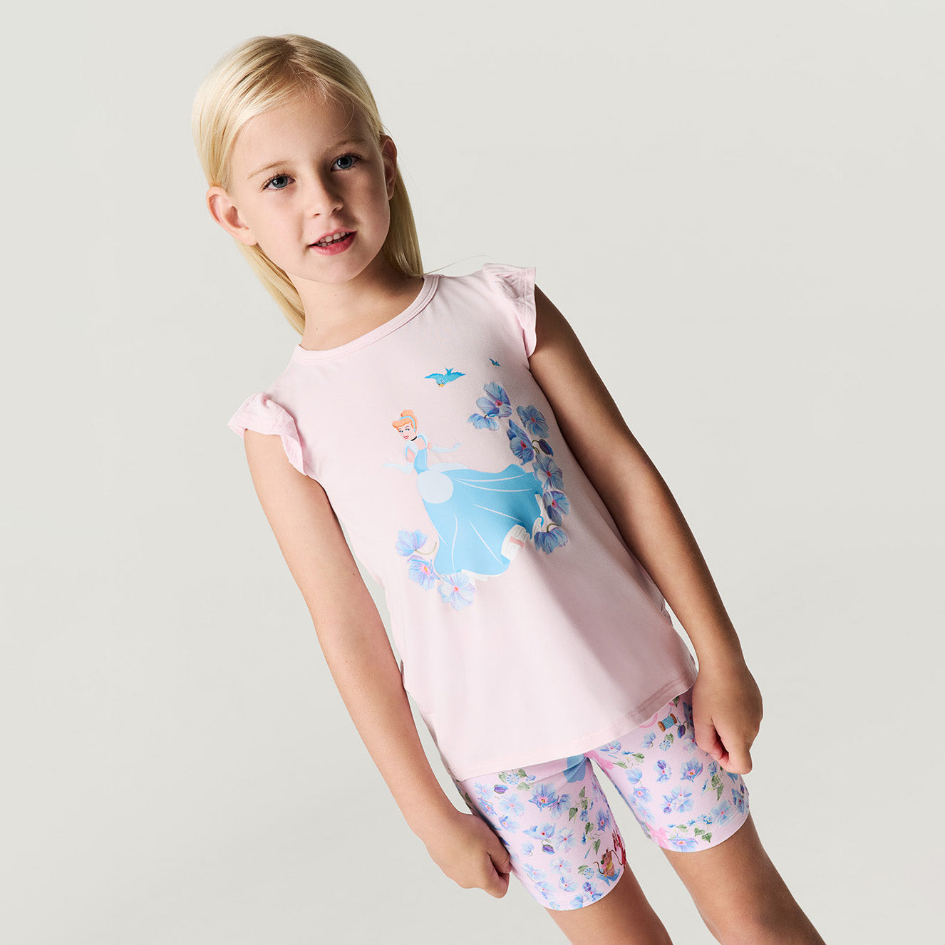 Disney Cinderella Ruffled Graphic Tee