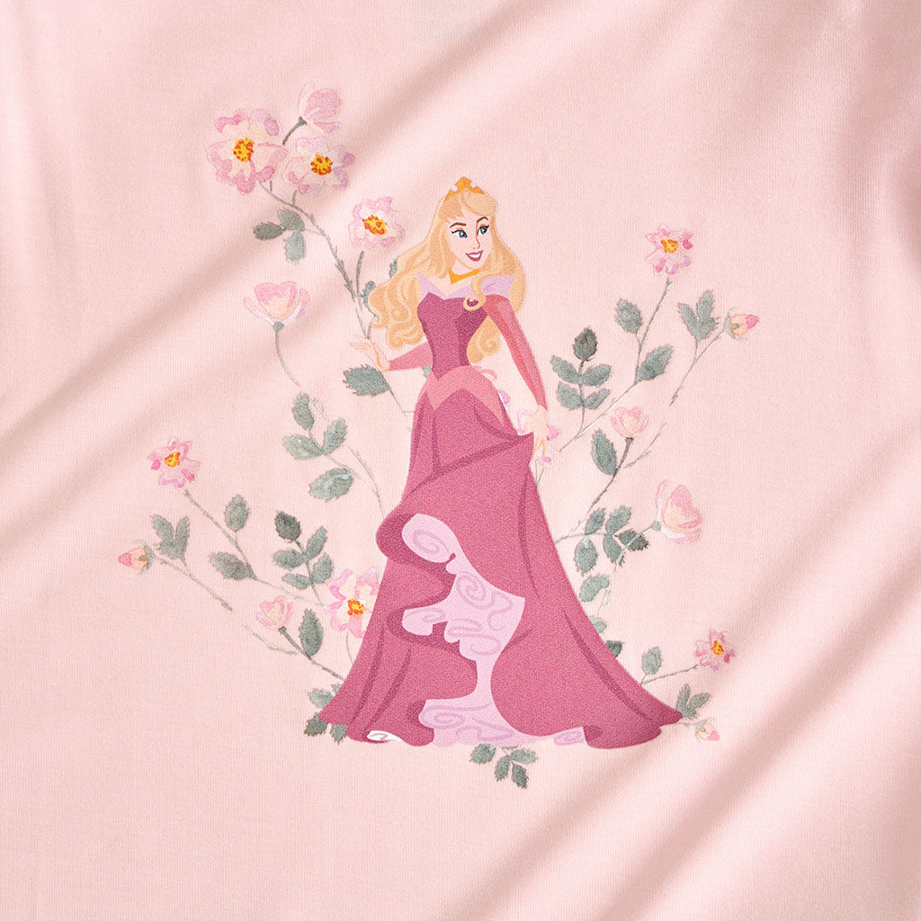 Disney Aurora Picot Bib