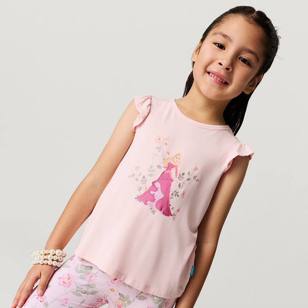 Disney Aurora Classic Ruffled Graphic Tee