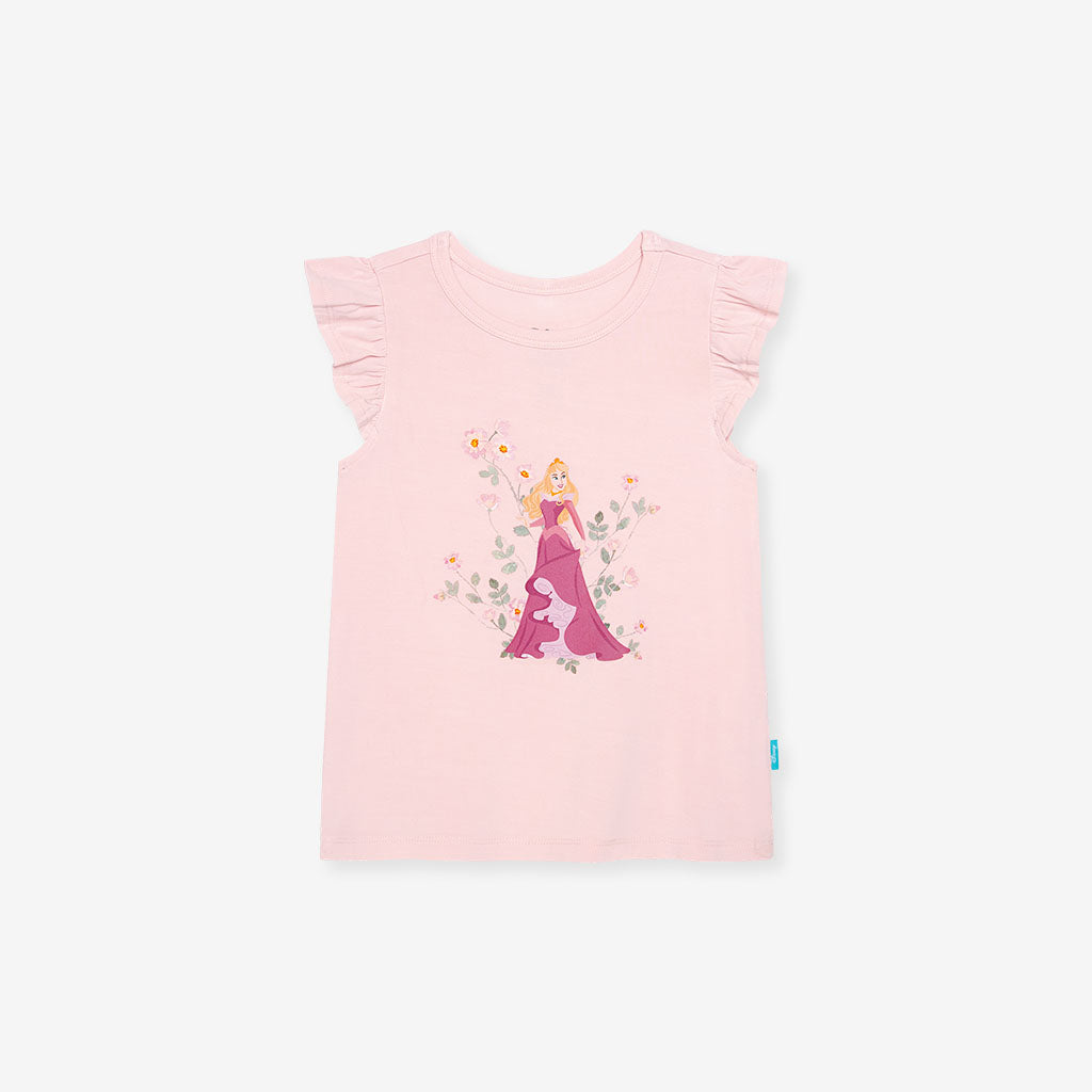 Disney Aurora Classic Ruffled Graphic Tee
