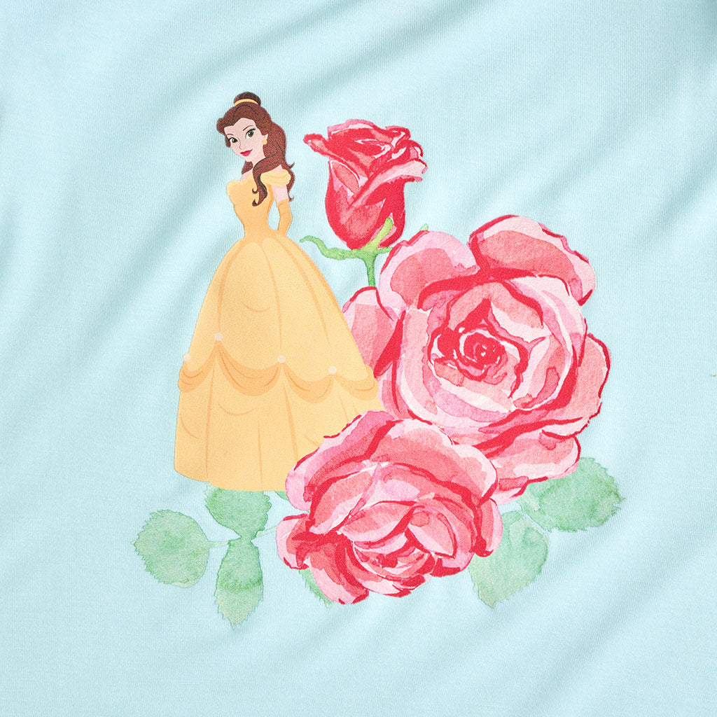 Disney Belle Classic Ruffled Graphic Tee