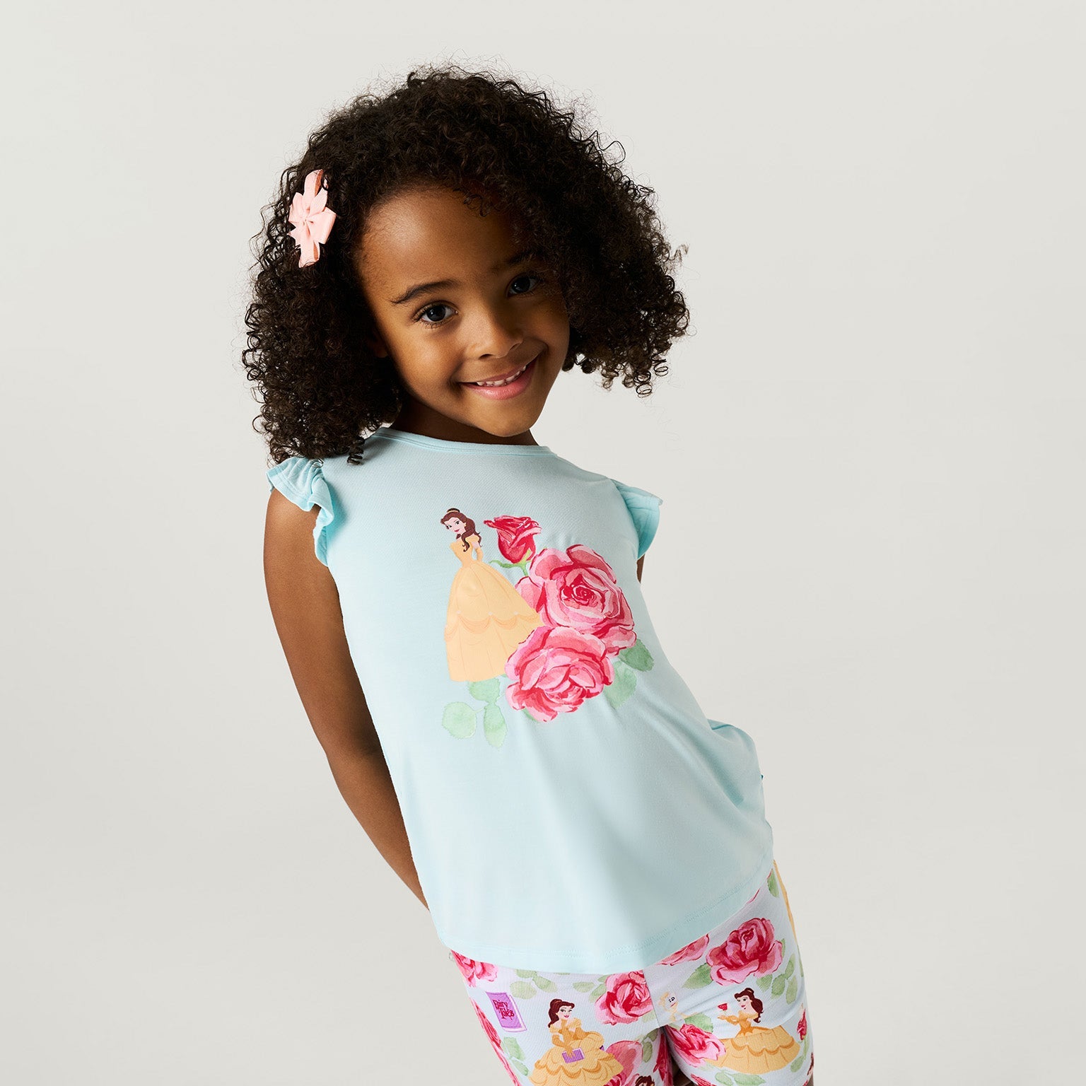 Disney Belle Classic Ruffled Graphic Tee