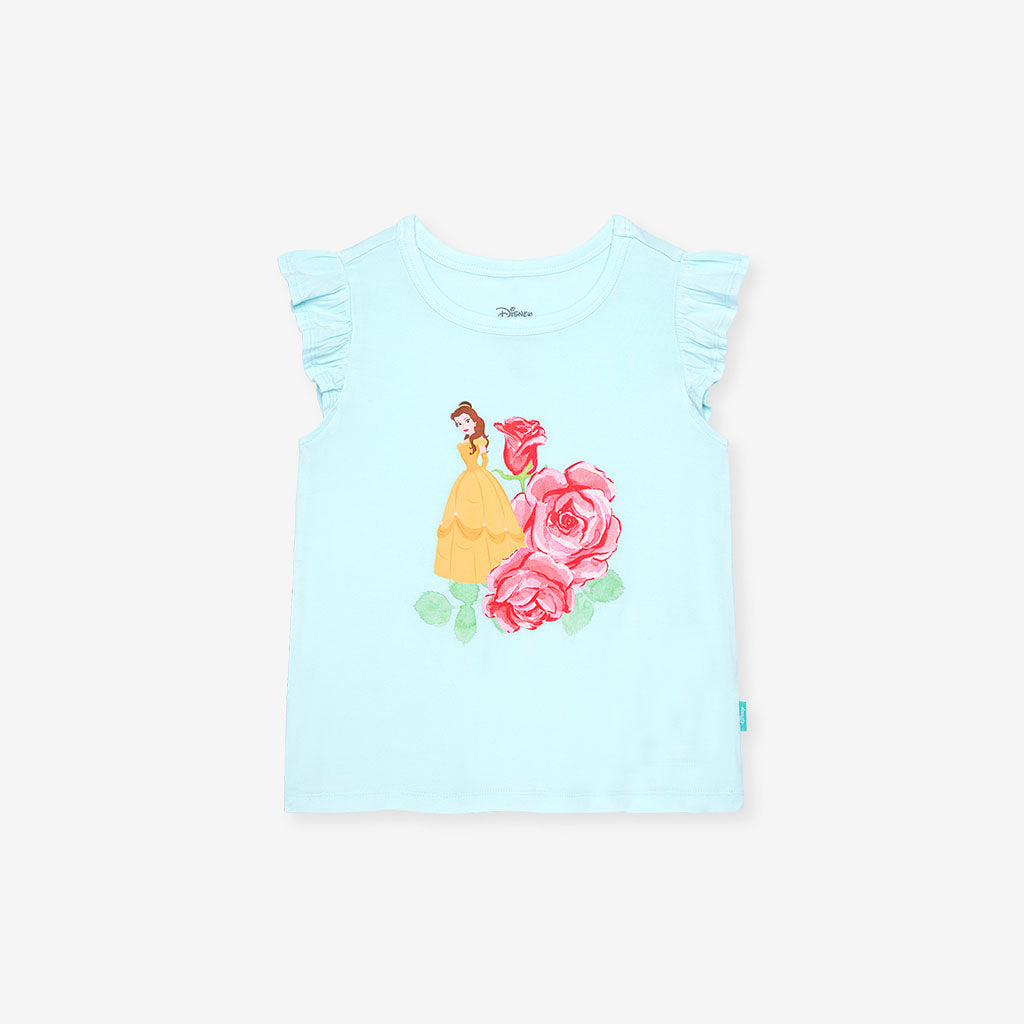 Disney Belle Classic Ruffled Graphic Tee