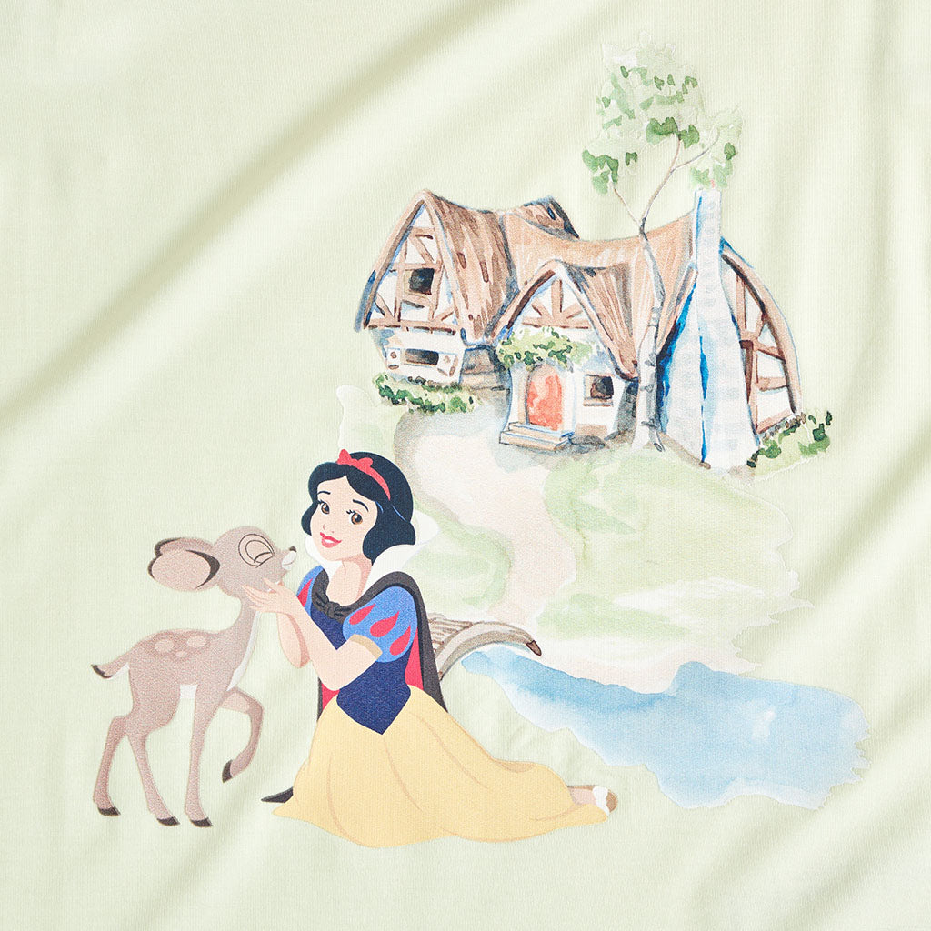 Disney Snow White Ruffled Graphic Tee