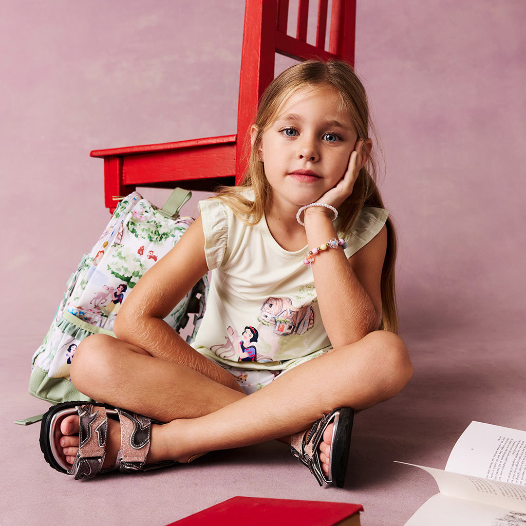 Disney Snow White Ruffled Graphic Tee