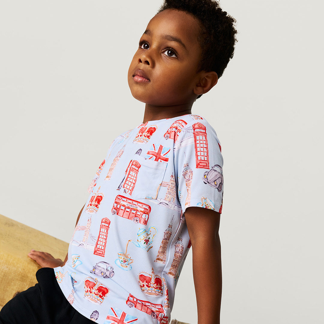 Posh London Pocket Tee