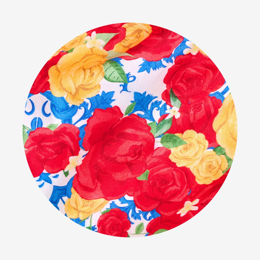 Valentina Bamboo Challis Tiered Ruffled Skirt